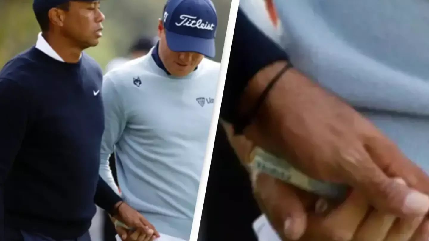 Tiger Woods apologizes for giving another golfer tampon on course