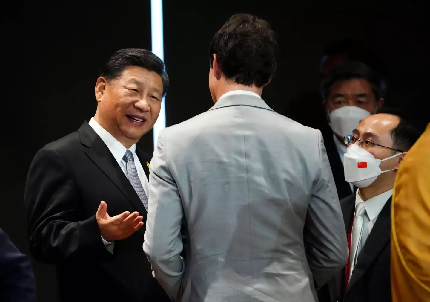 The Chinese president accused Trudeau of leaking sensitive information to the media.