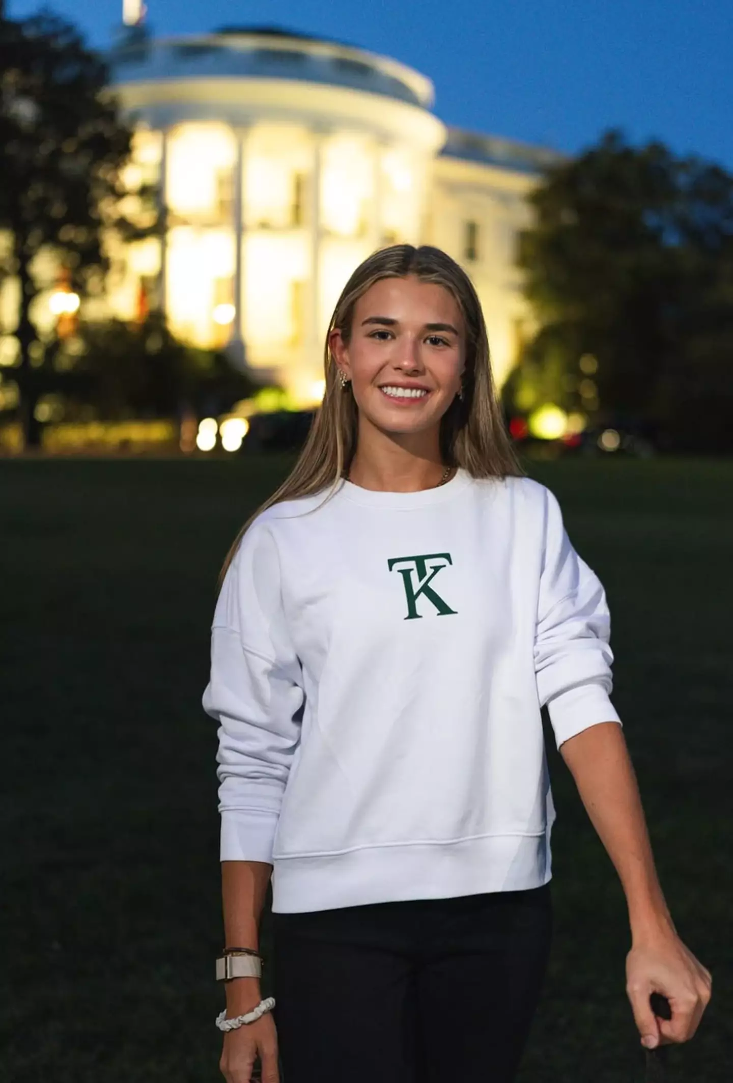 Donald Trump's granddaughter Kai has launched her own line of golf-themed merchandise (Instagram/@kaitrumpgolfer)