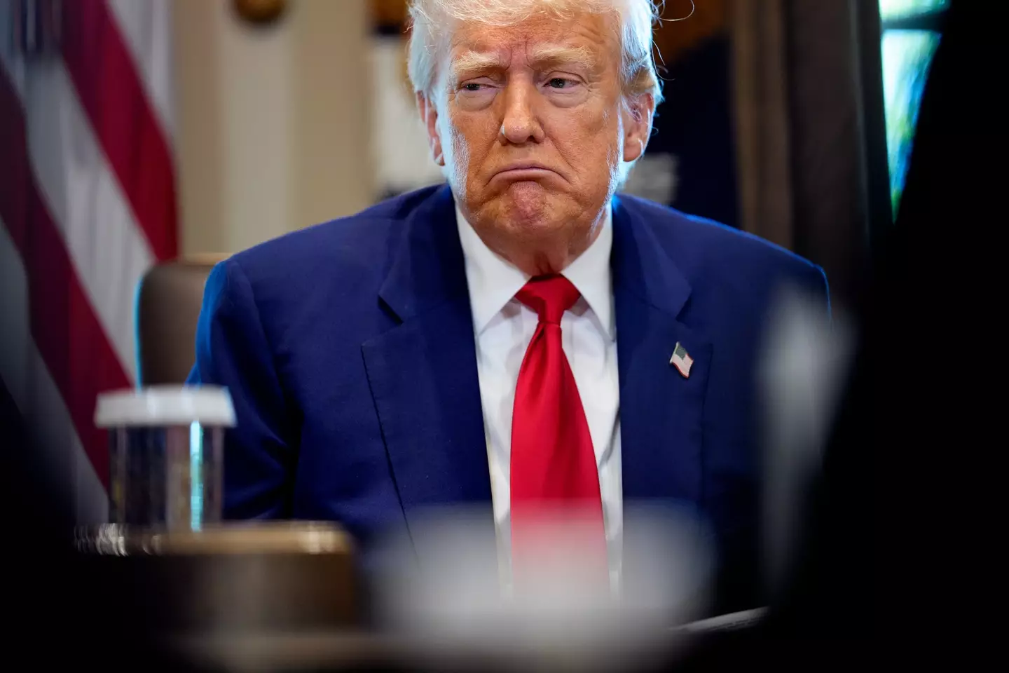 Trump's suggestion was quickly shot down (Andrew Harnik/Getty Images)