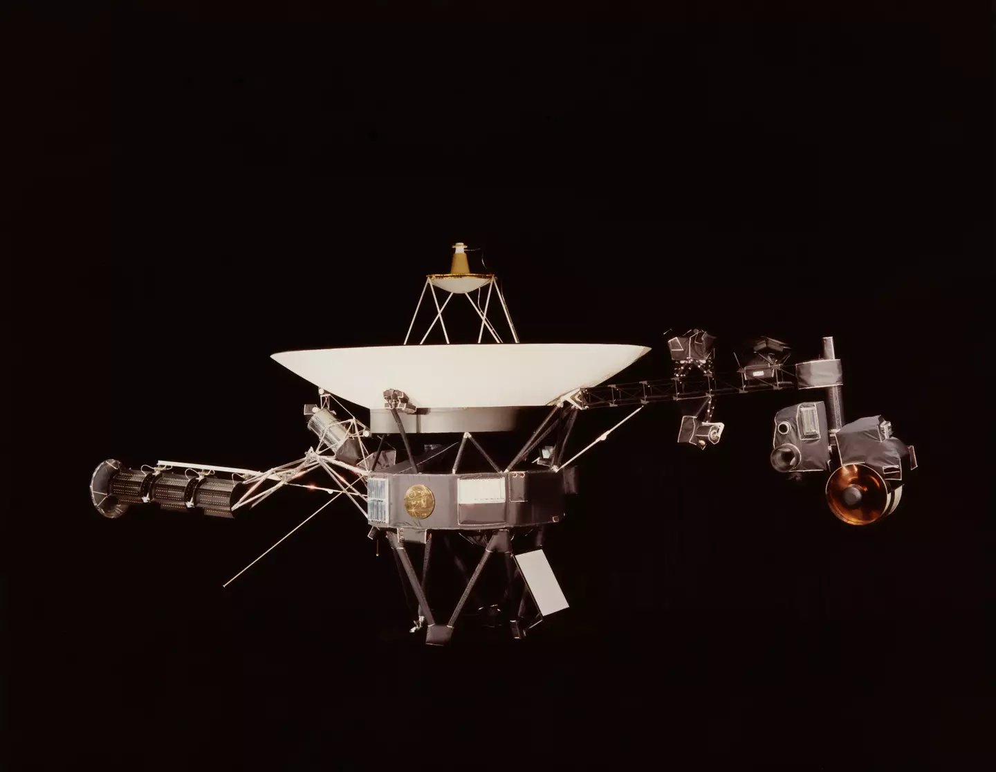 Voyager 1 and 2 were launched in late 1977. (NASA/ Hulton Archive/ Getty Images) 