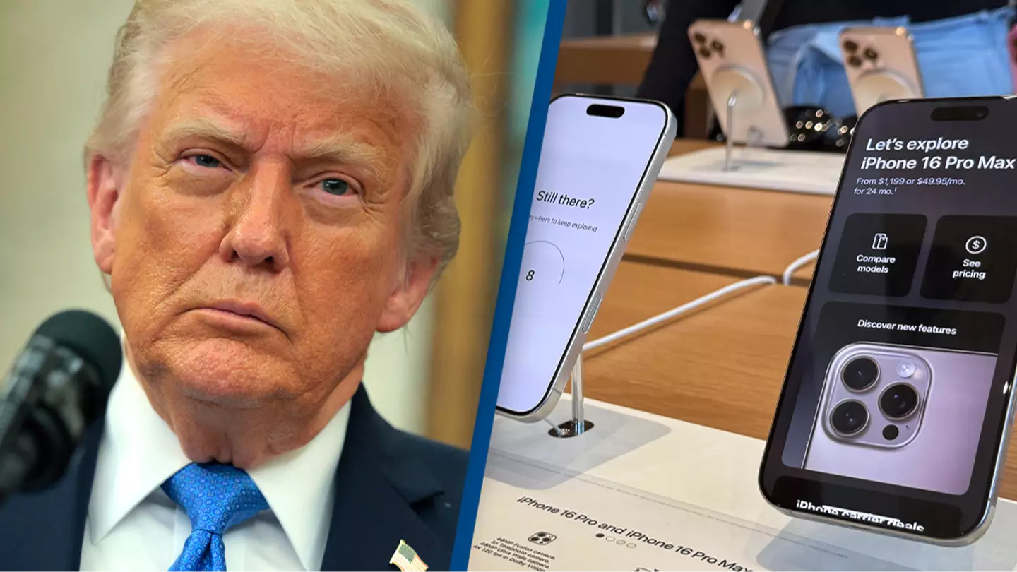 Trump issues ruthless threat to Apple if iPhones aren't made in the US moving forward