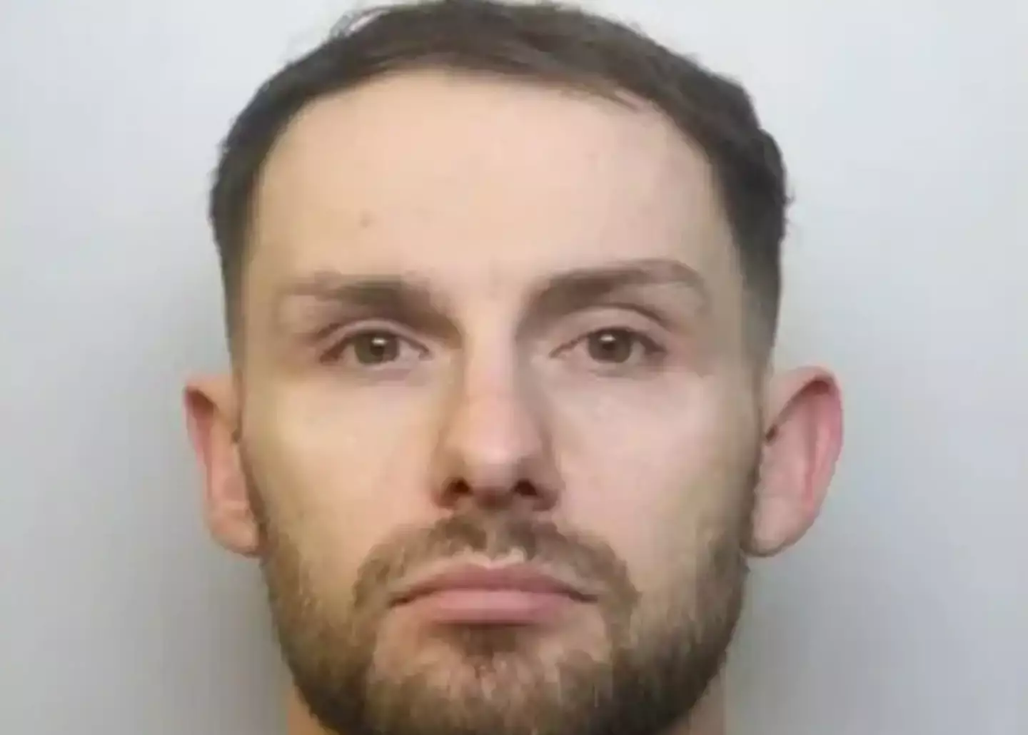 He really doesn't look happy.