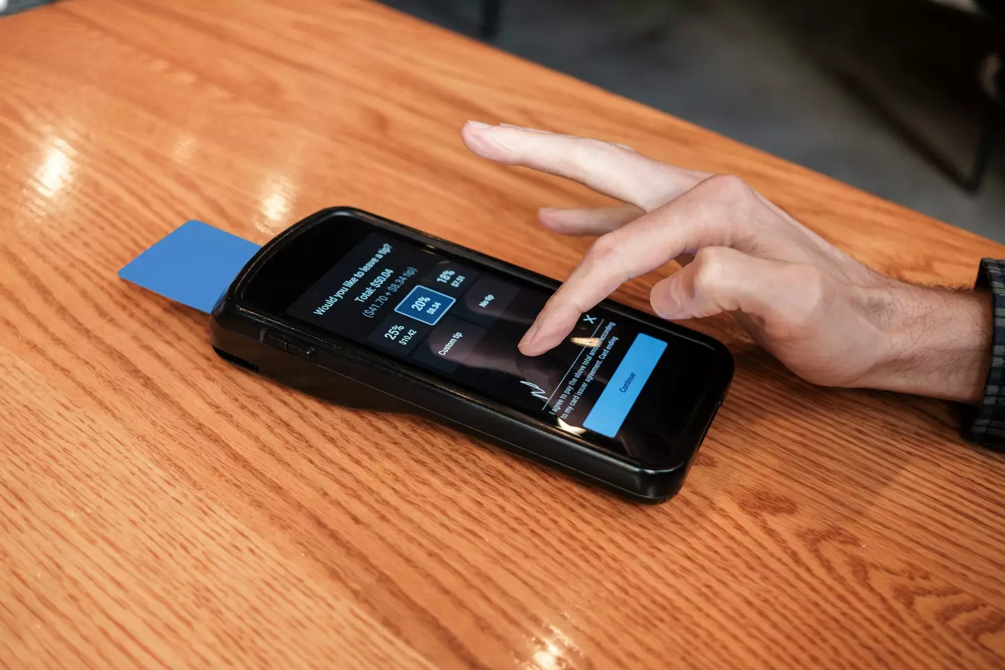 Tipping is a hot debate (Getty stock photo)
