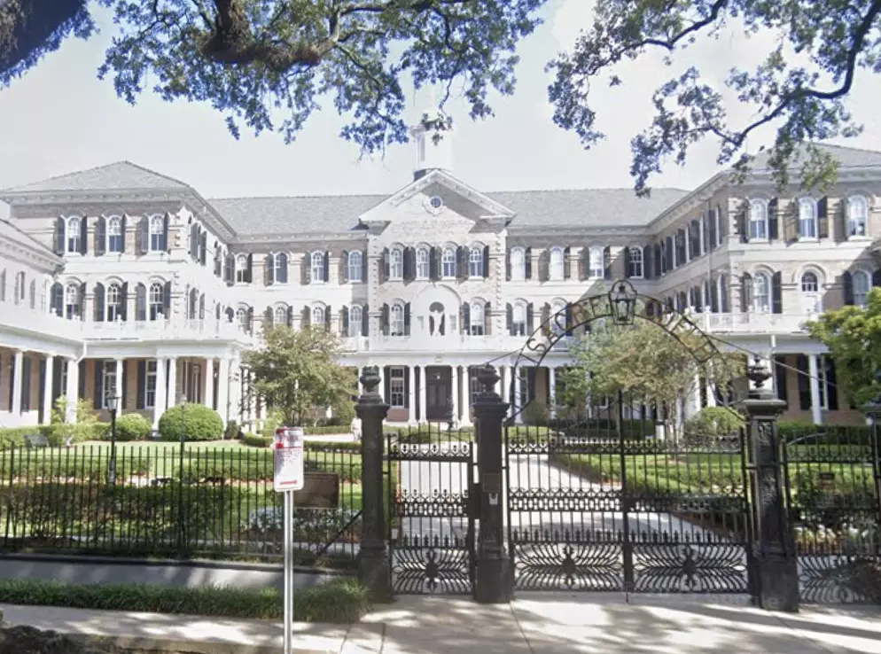 The school is located in New Orleans (Google Maps)