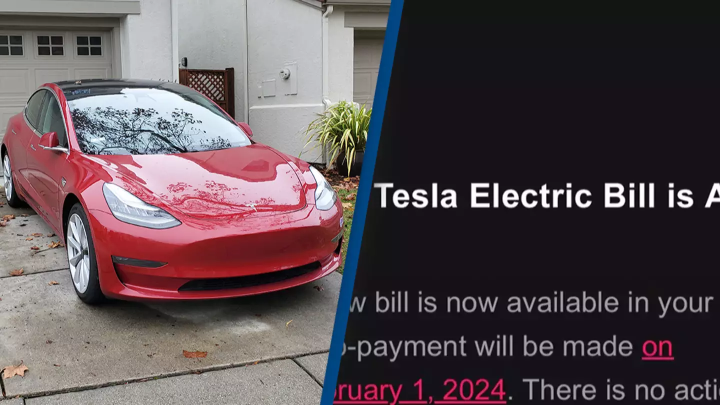 Tesla driver shares their first electricity bill in 12 months and people are left shocked by the fee