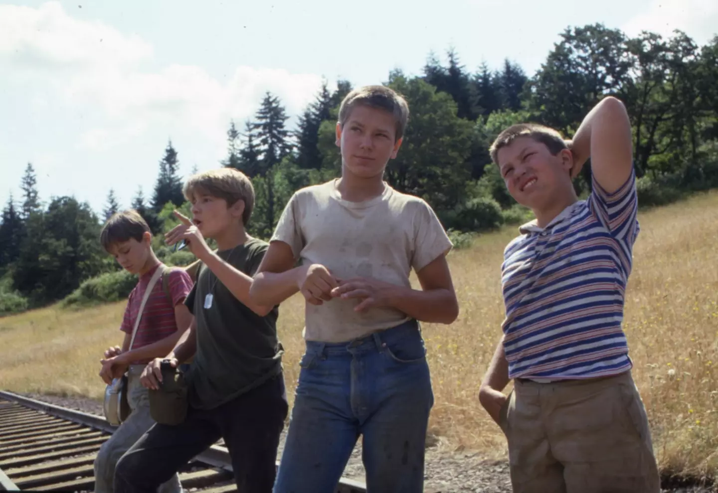 Stand By Me was adapted from Stephen King's 1982 novella The Body (Columbia Pictures)