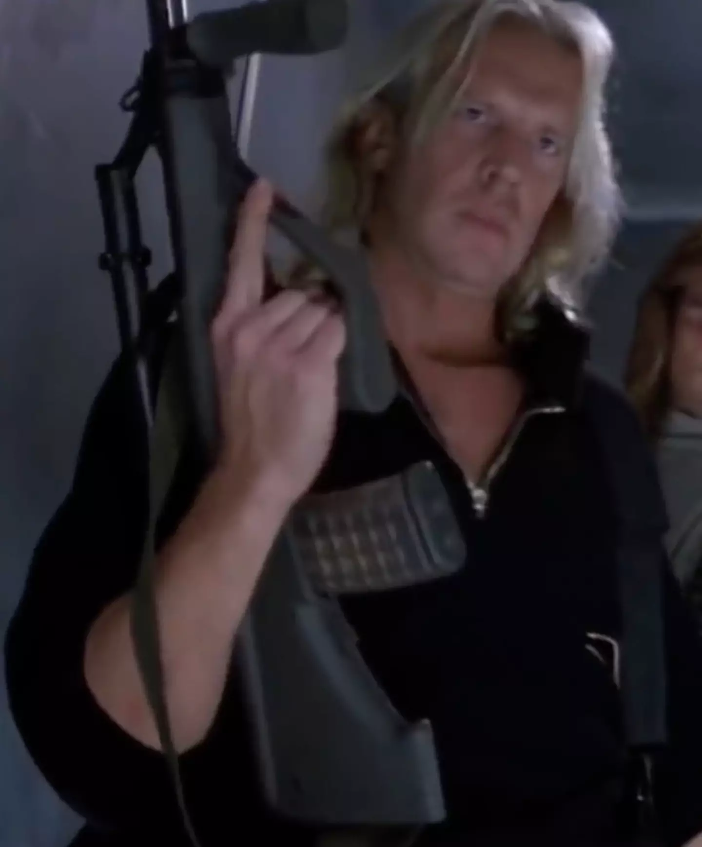 Alexander Godunov played a terrorist in the blockbuster.