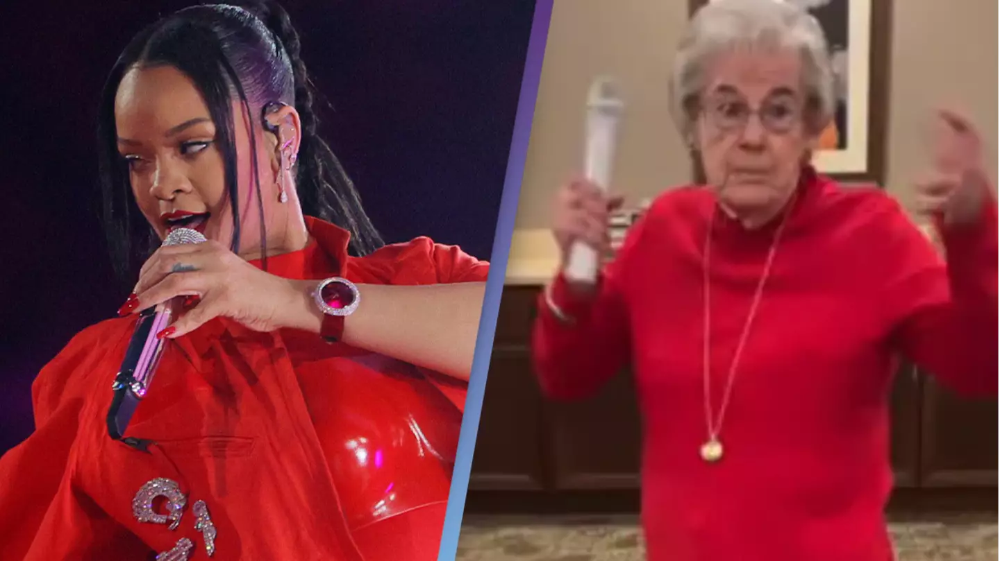 Rihanna responds to viral video showing older women recreating her iconic Super Bowl halftime performance