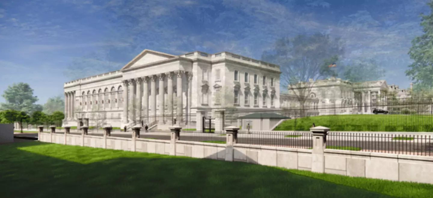 The White House have released a number of renders of the project (The White House)