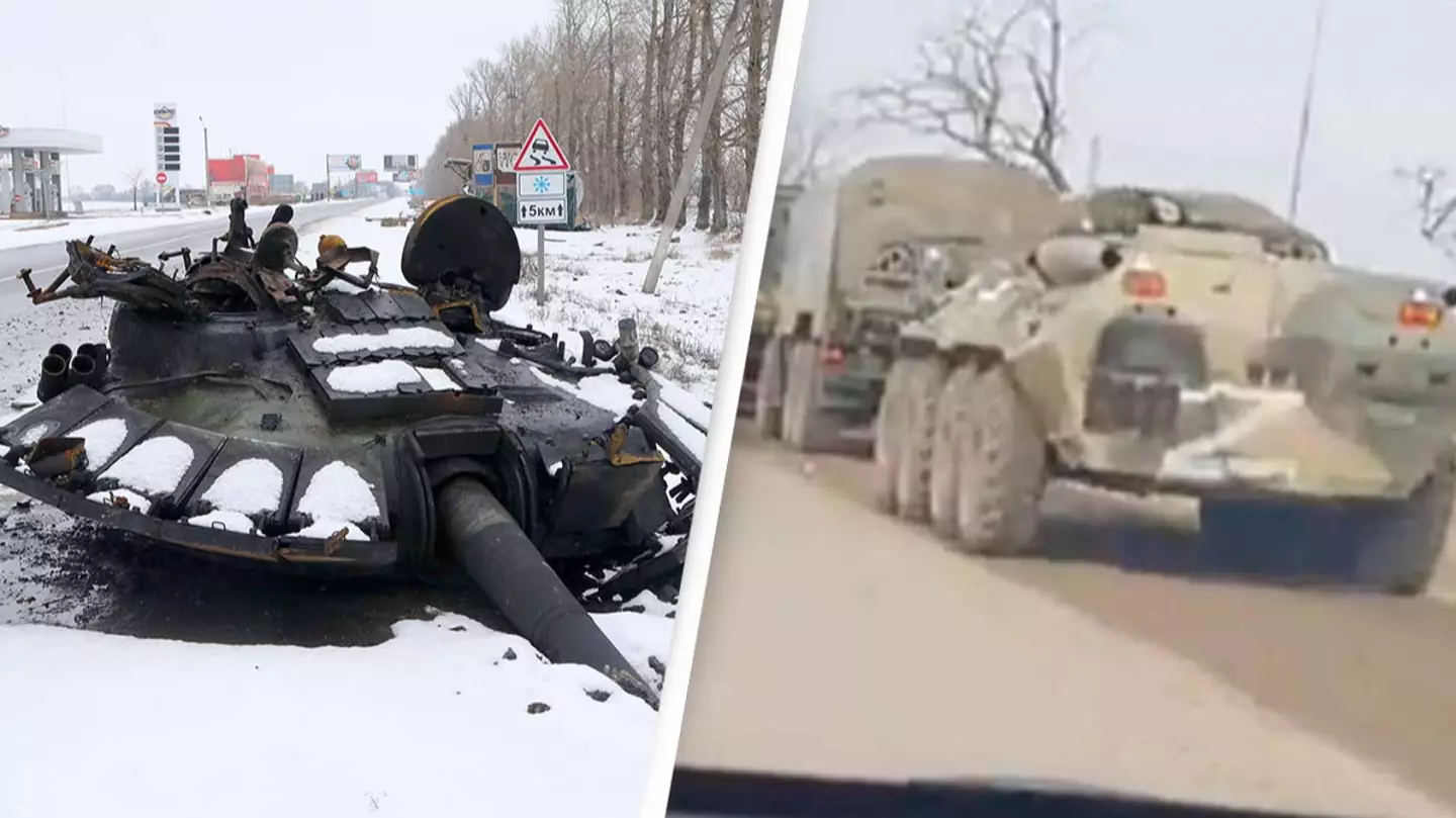 Ukraine: Meaning Behind The Z On Russian Tanks Explained