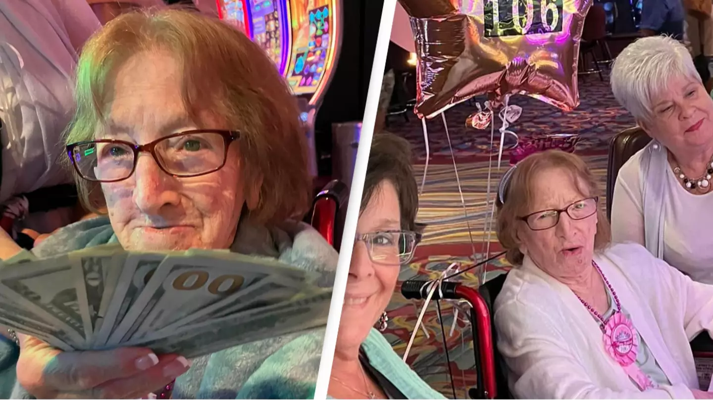 Casino doubles 106-year-old woman’s winnings after she hit jackpot