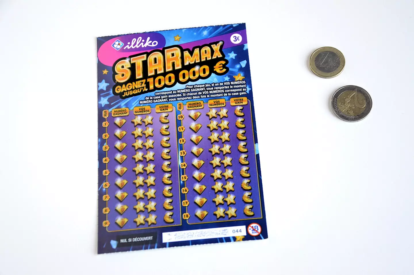 The scratch card was purchased using a stolen credit card (Gerard Bottino/SOPA Images/LightRocket via Getty Images)