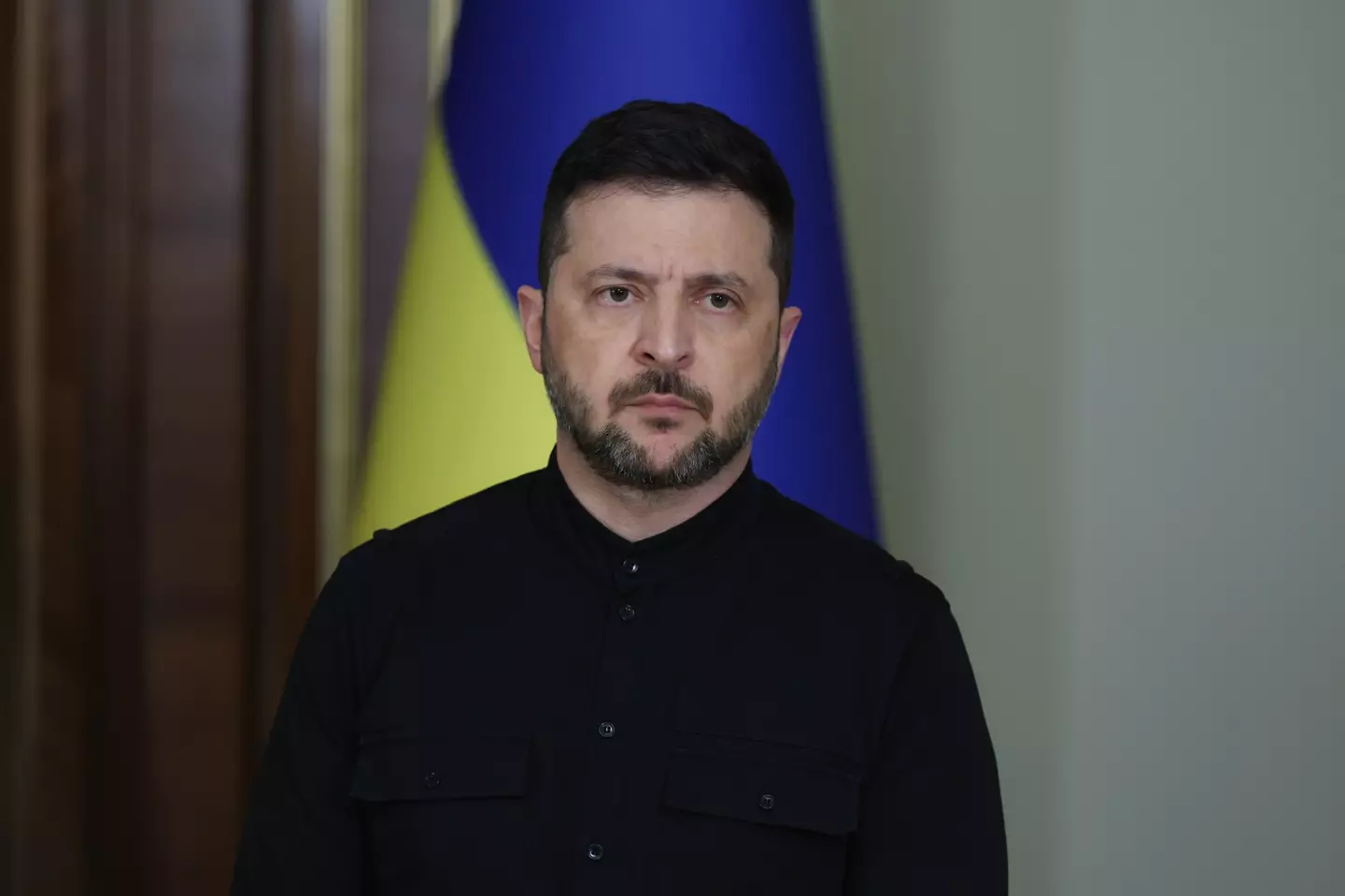 Zelenskyy noted Trump hadn't said yes about supplying the missiles he wanted but he also didn't say no (Viktor Kovalchuk/Global Images Ukraine via Getty Images)