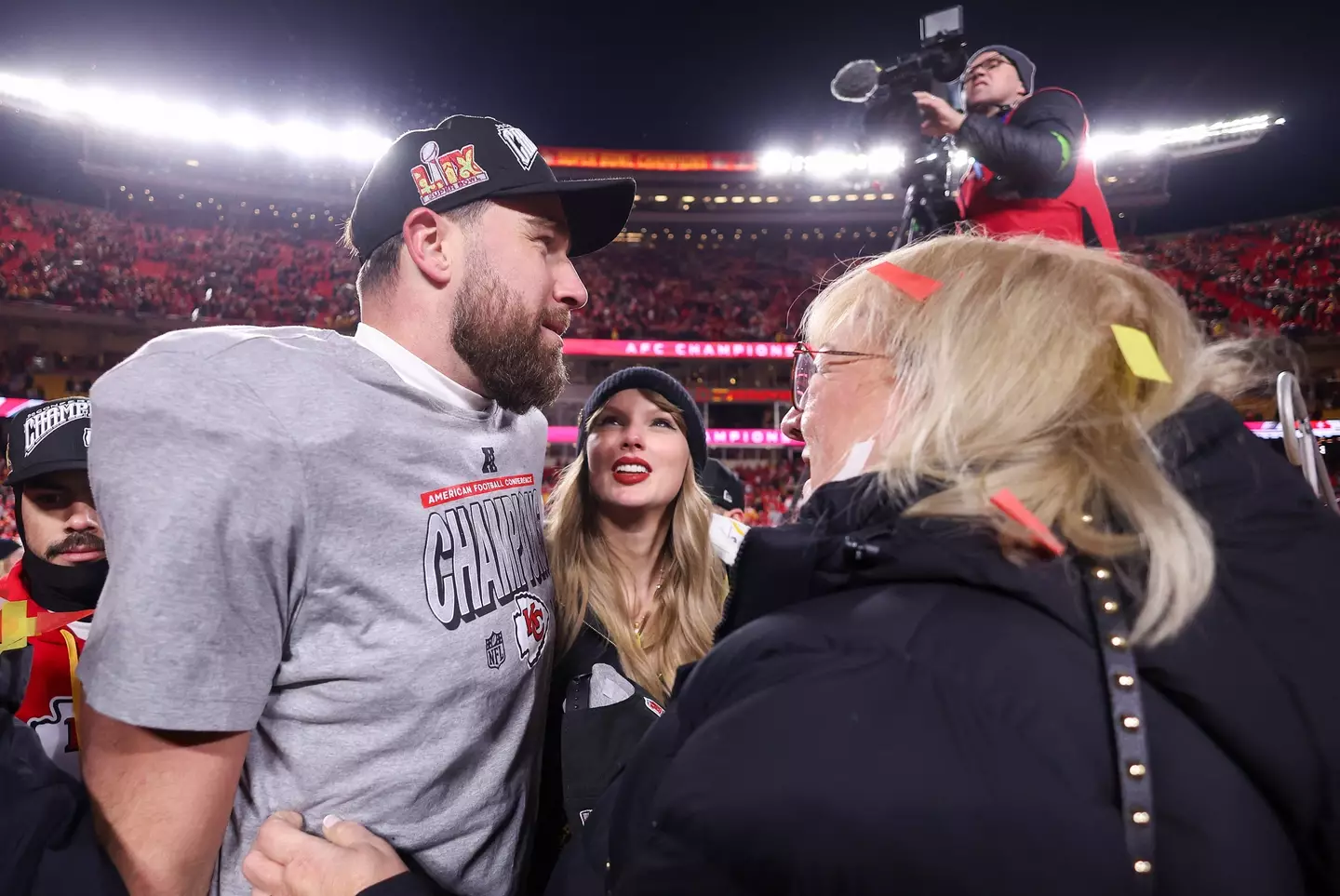 Kelce and Swift recently got engaged (Jamie Squire/Getty Images)