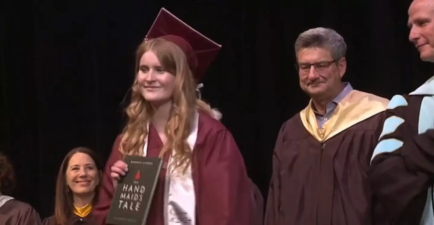 Annabelle Jenkins has been praised for her defiant act. (West ADA School District)