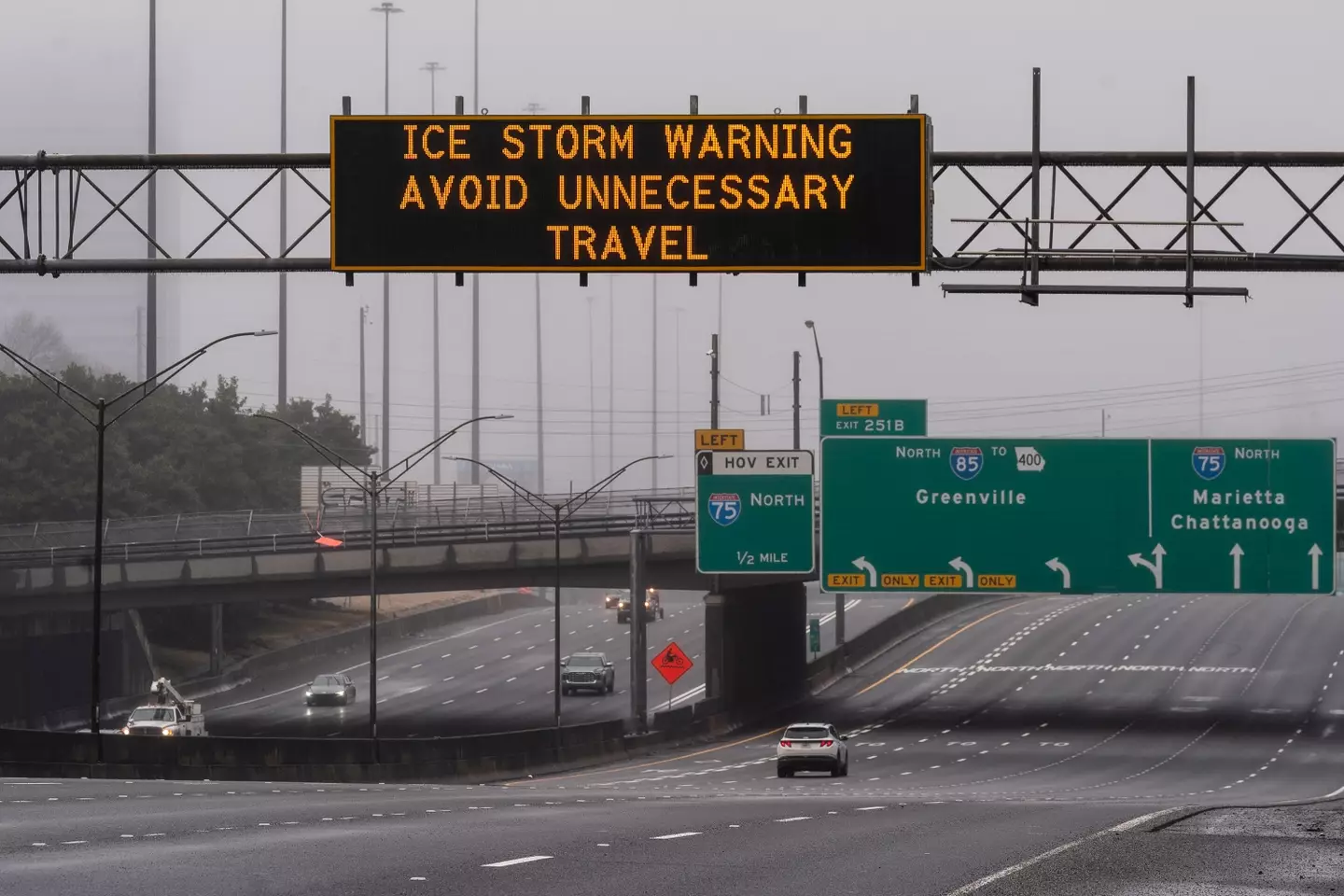 Warnings have been issued over the weekend (Elijah Nouvelage/Getty Images)