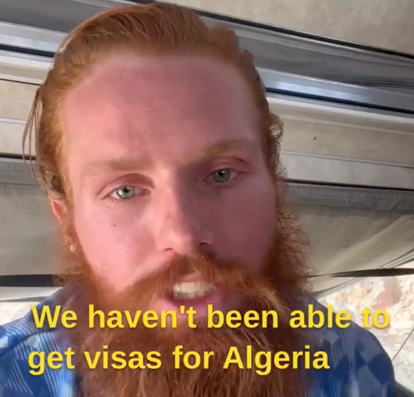 Russell is hoping authorities will be able to help him.