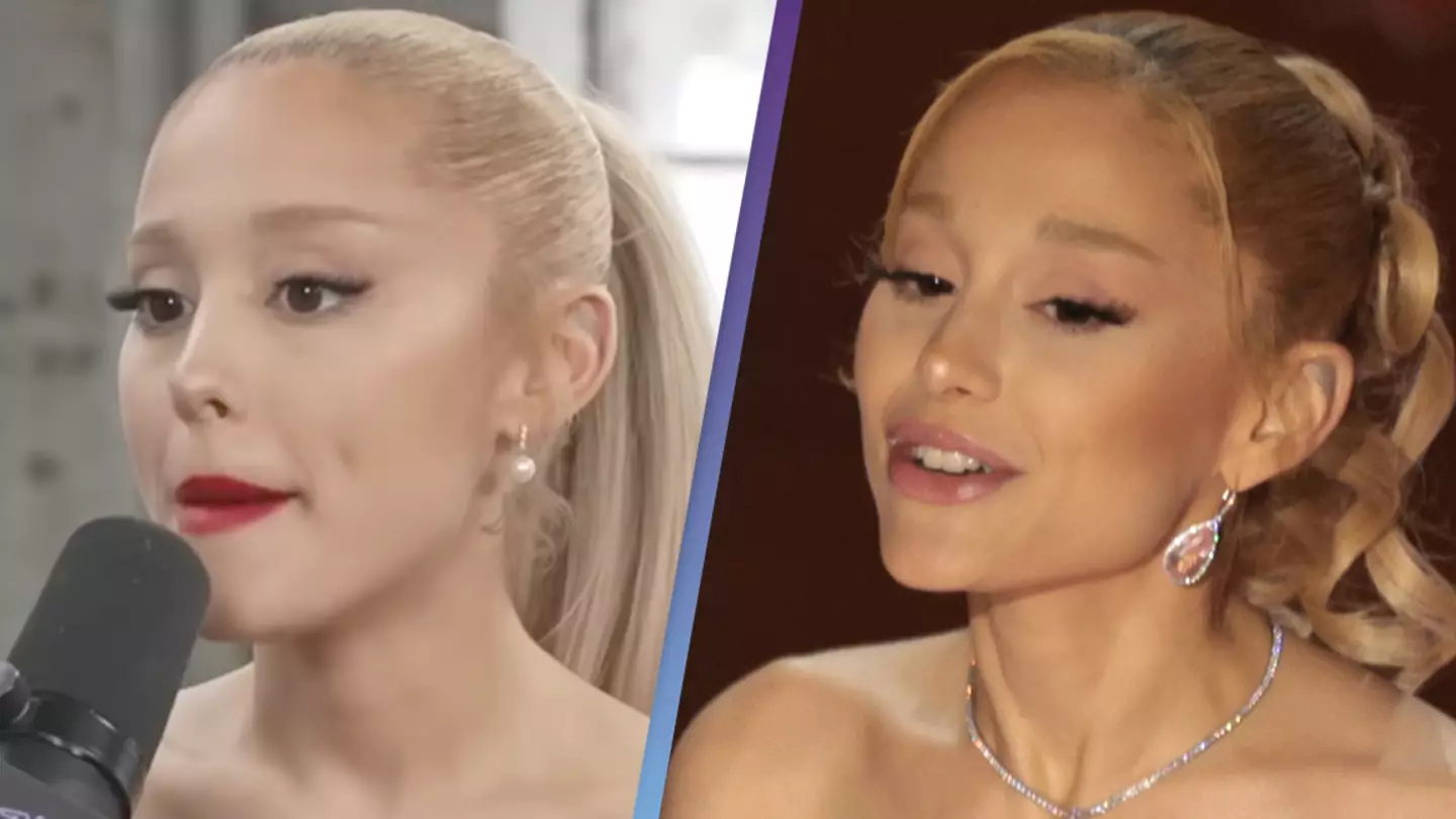 Ariana Grande gives explanation on why she has a 'new voice' after baffling Oscars appearance