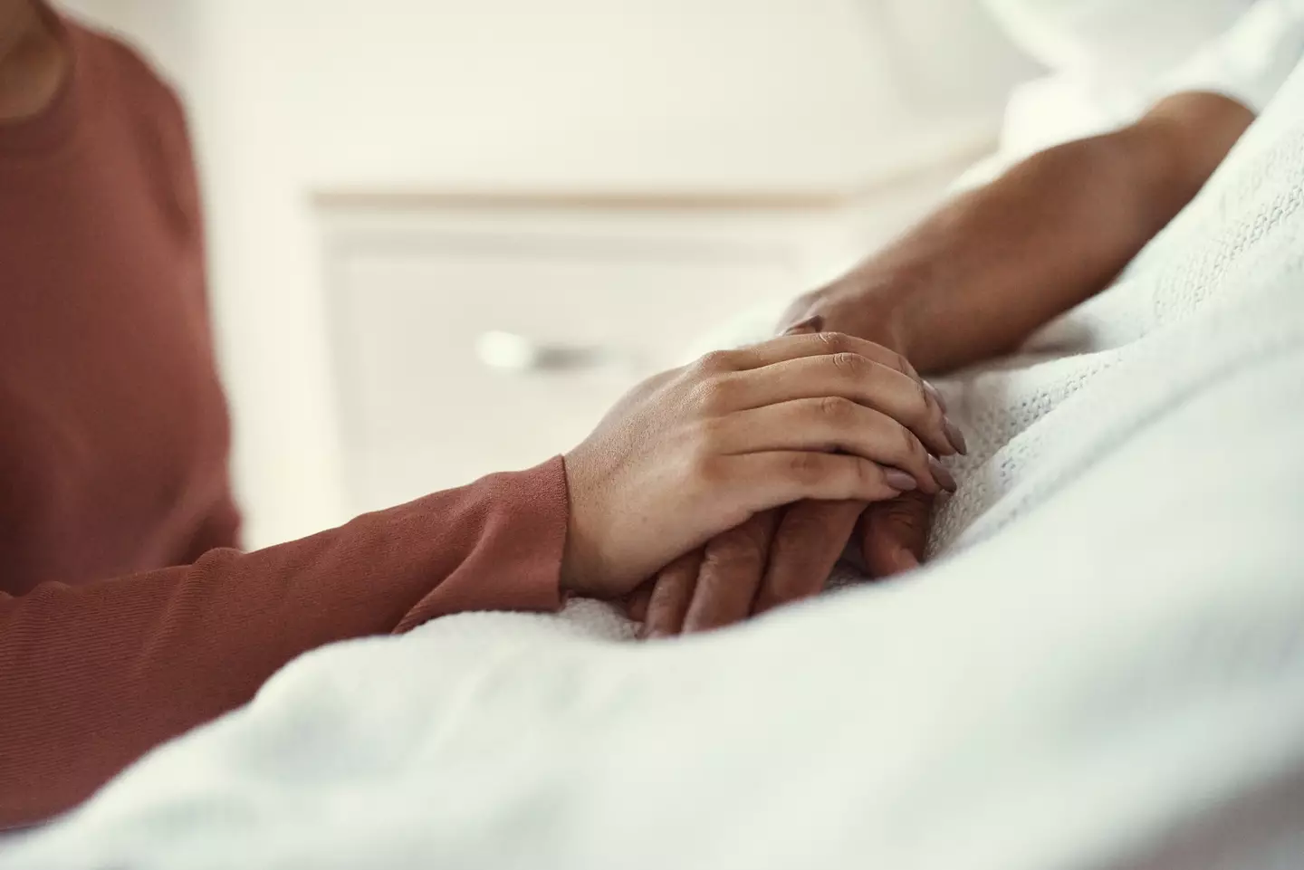 The end of life nurse explained the 'rally'. (Getty Stock Photo)