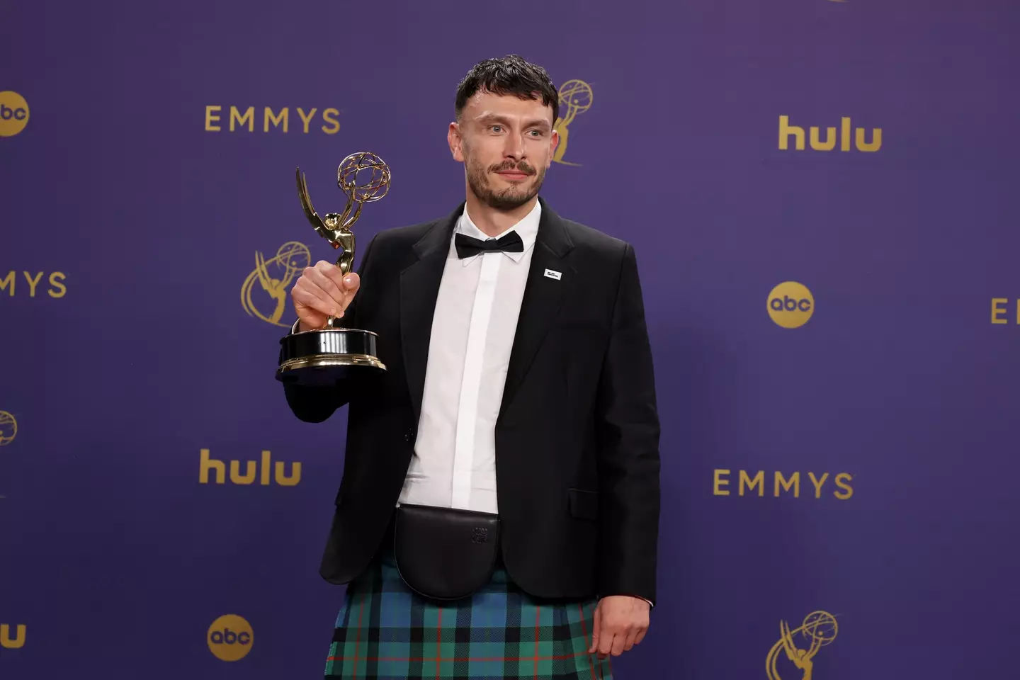 Gadd won his first Emmy award tonight. (Kevin Mazur/Getty Images)