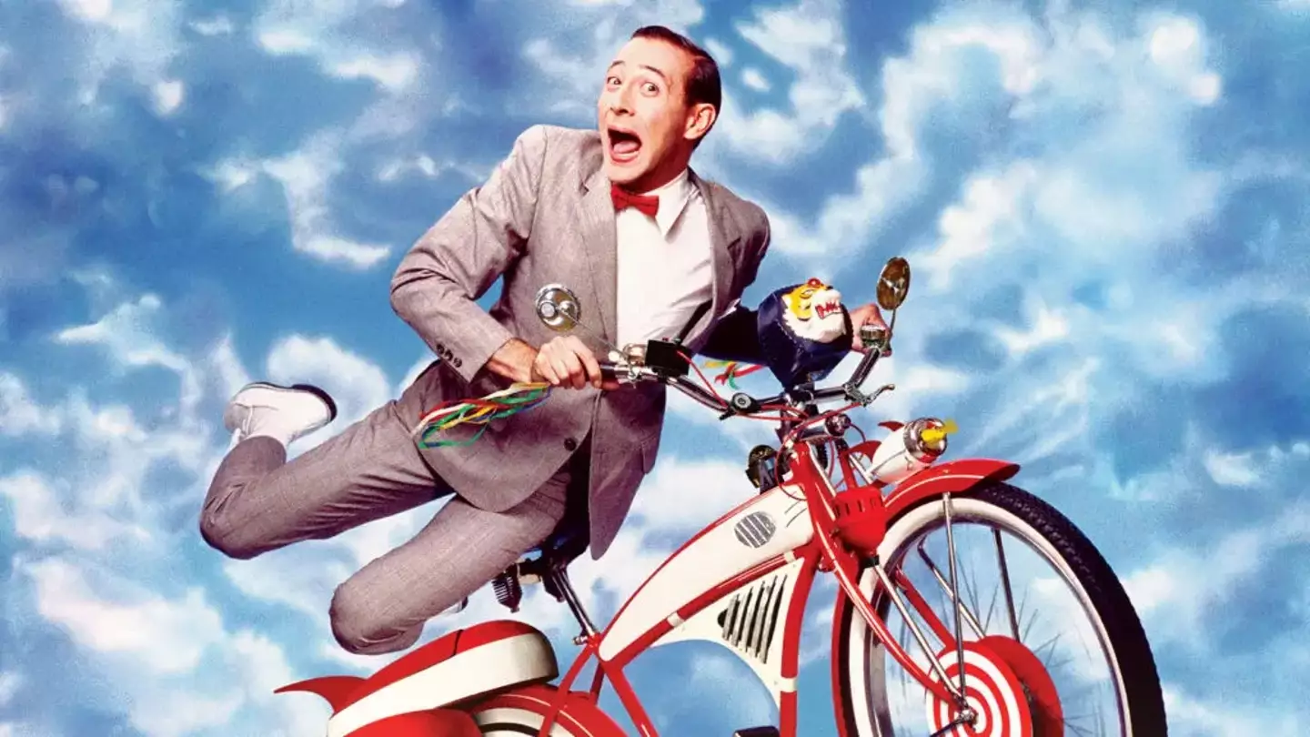 Reuben as Pee-wee Herman.