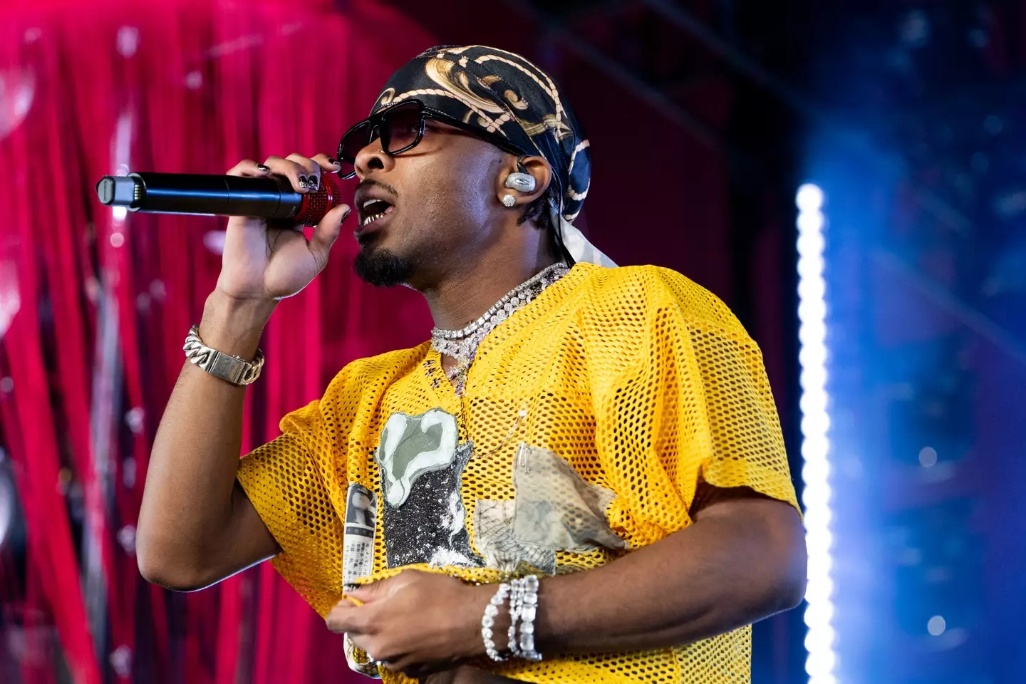 The Tesla belongs to the singer (Scott Dudelson/Getty Images for Coachella)