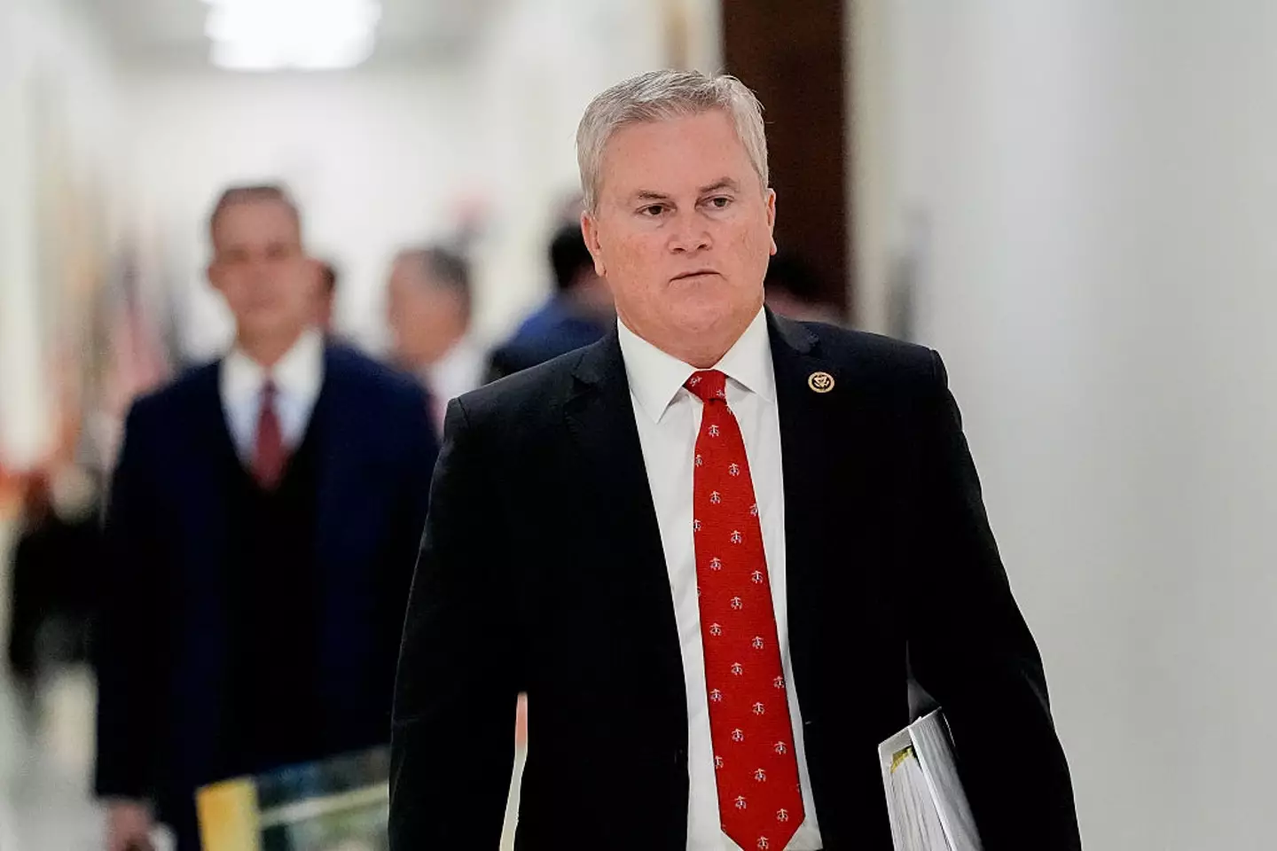 James Comer said he'll begin the contempt of Congress proceedings next week (Kent Nishimura/Bloomberg via Getty Images)