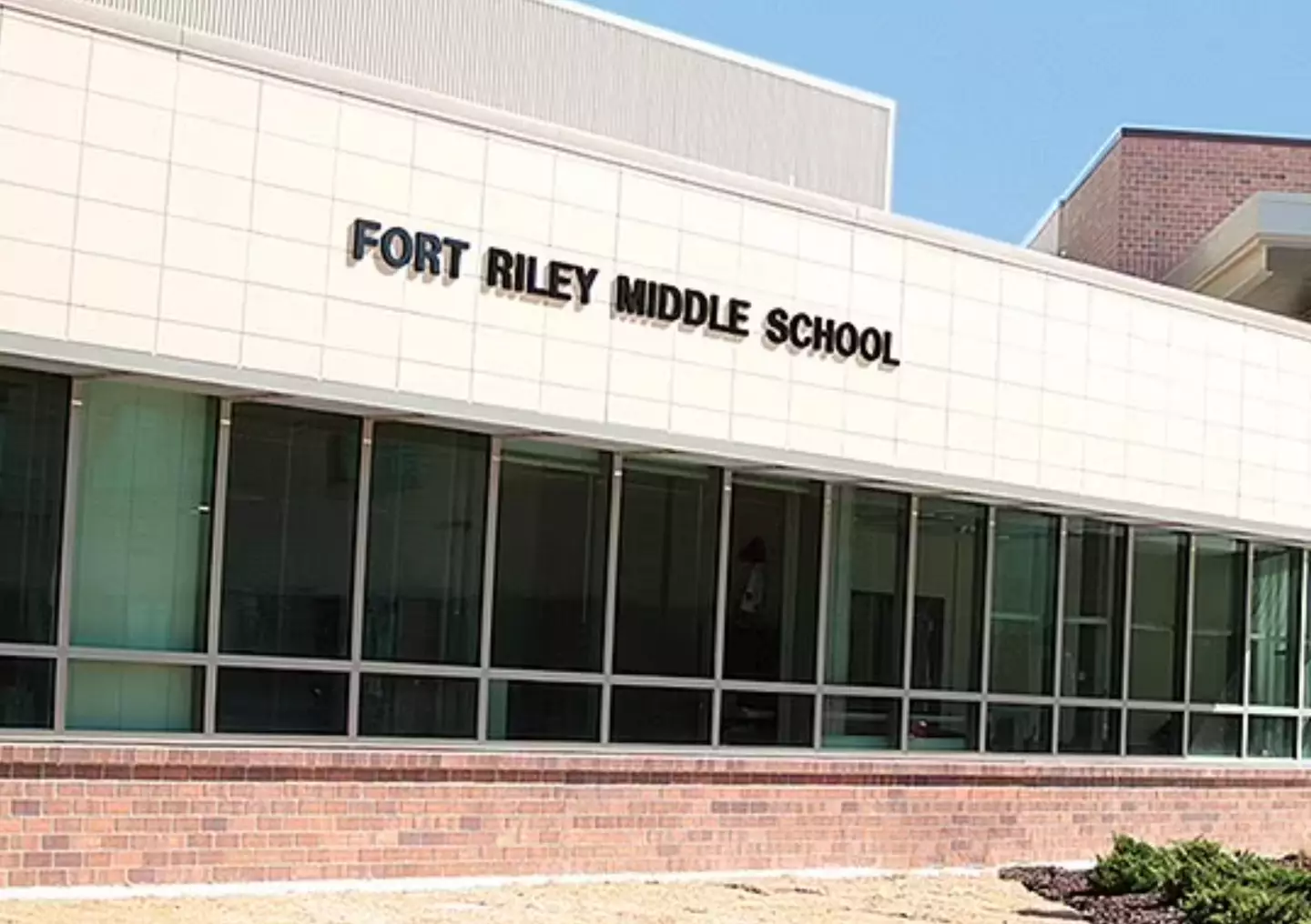 Fort Riley Middle School in Kansas.