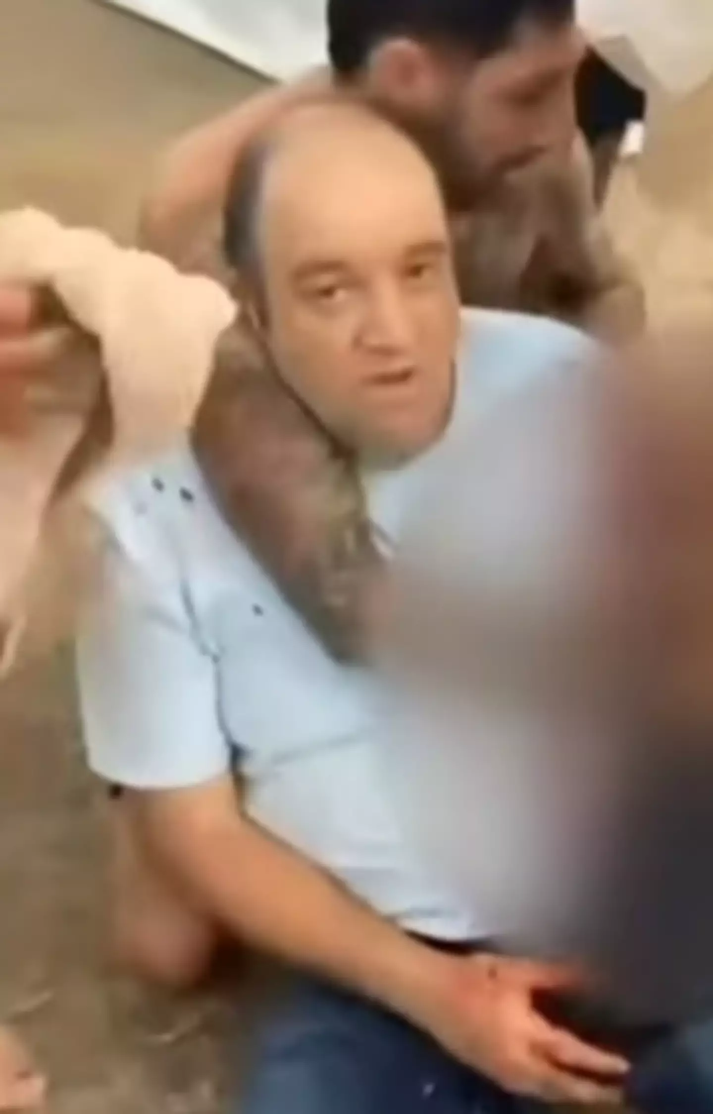 The father sustained injuries in the attack (7News Australia)