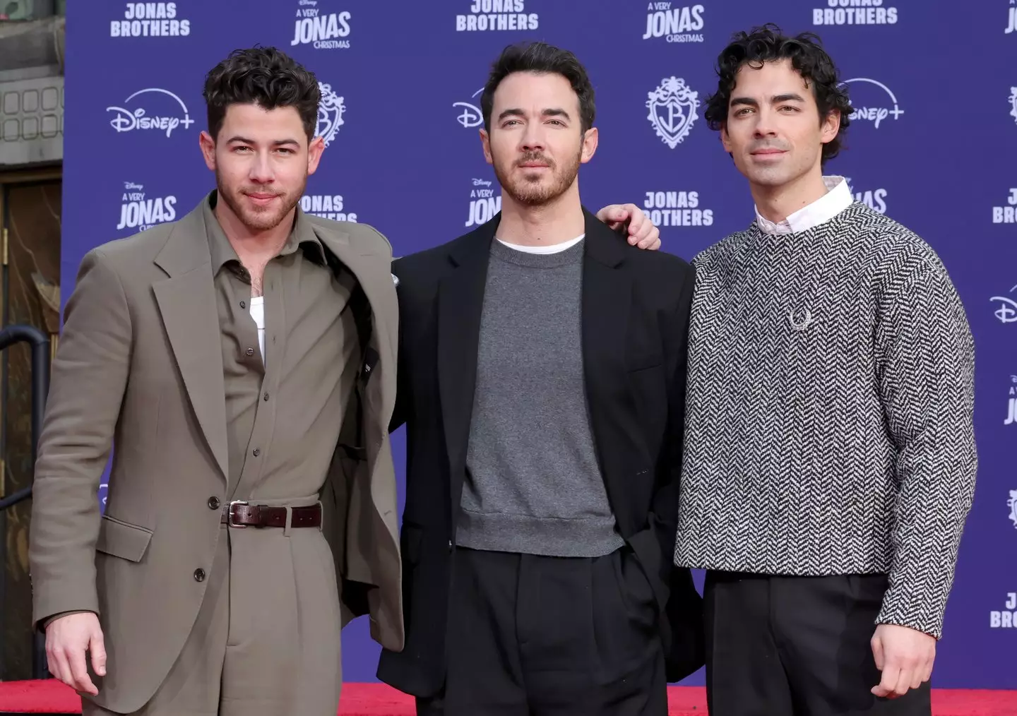 The Jonas Brothers featured in the viral clip (Kevin Winter/Getty Images)