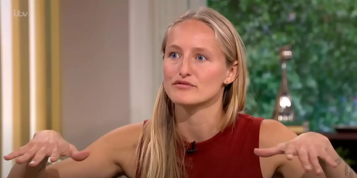 Alexia Kraft de La Saulx spoke about the exercise on This Morning (ITV/This Morning)