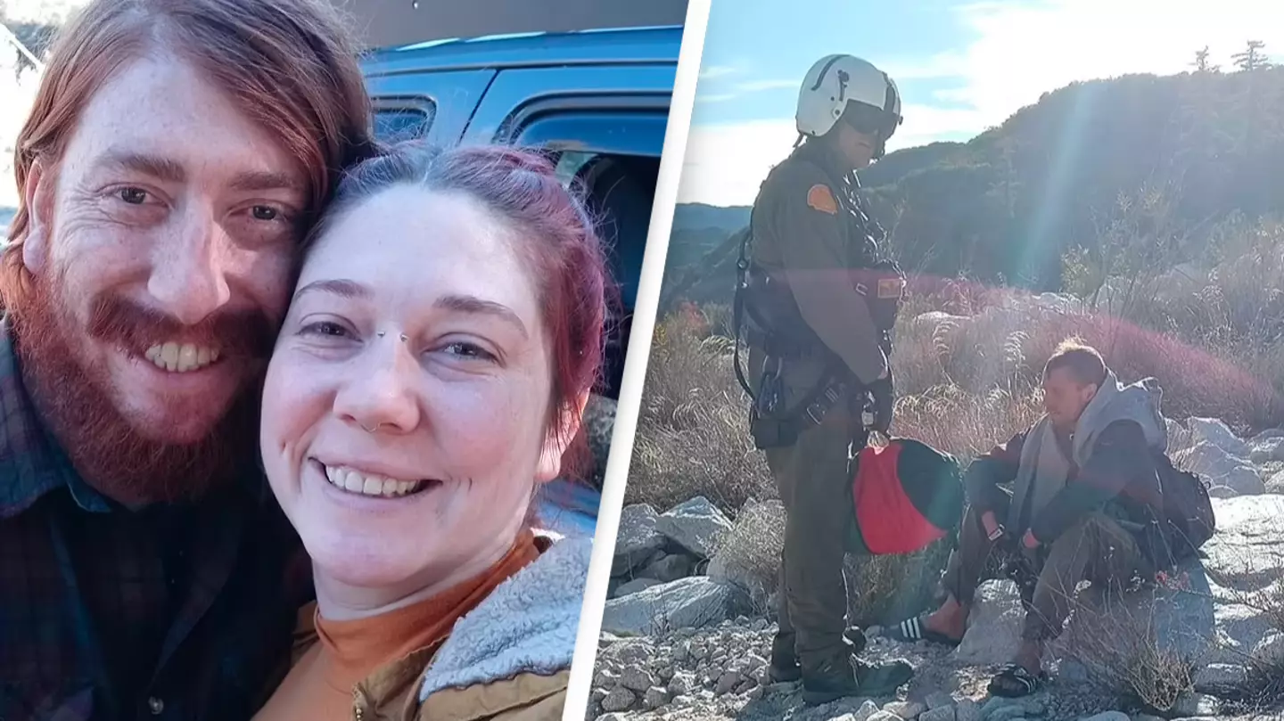 Man found by couple after being lost on mountain for two weeks