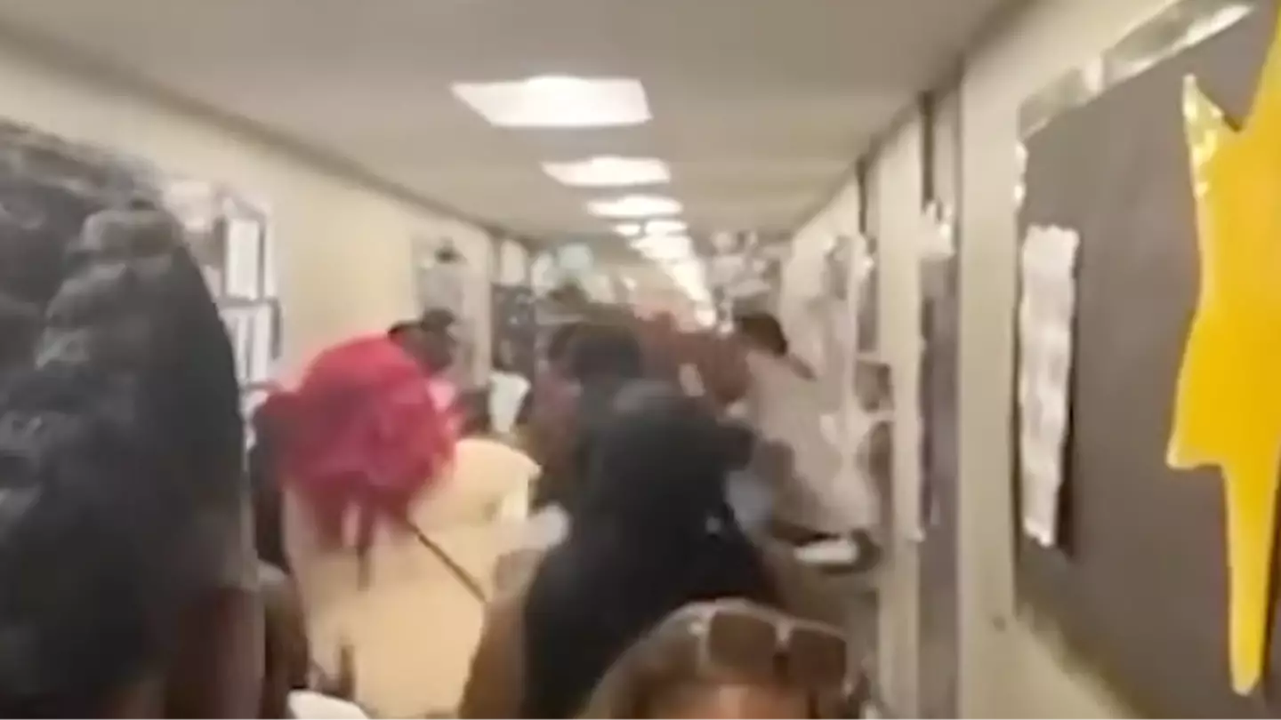 Authorities investigating after elementary graduation breaks out into brawl as children scream for parents to stop