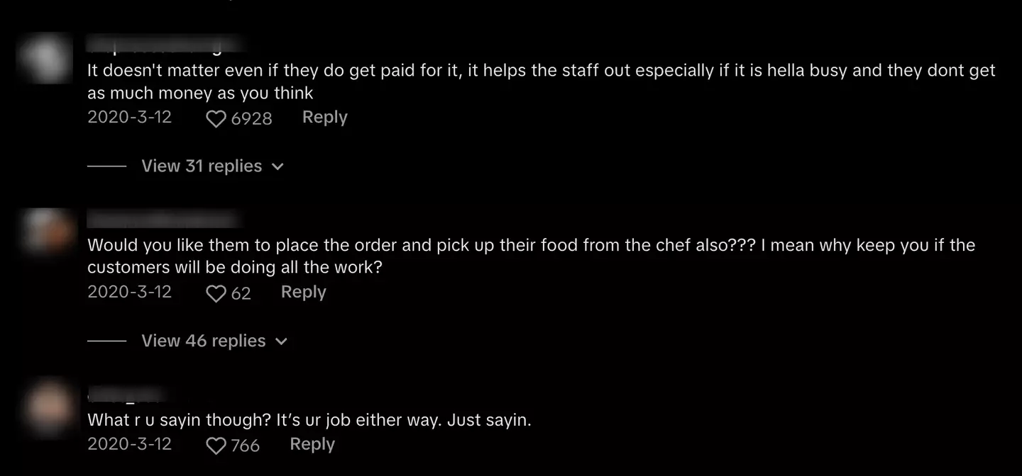 The TikTok video left people divided (TikTok/@katebrande)