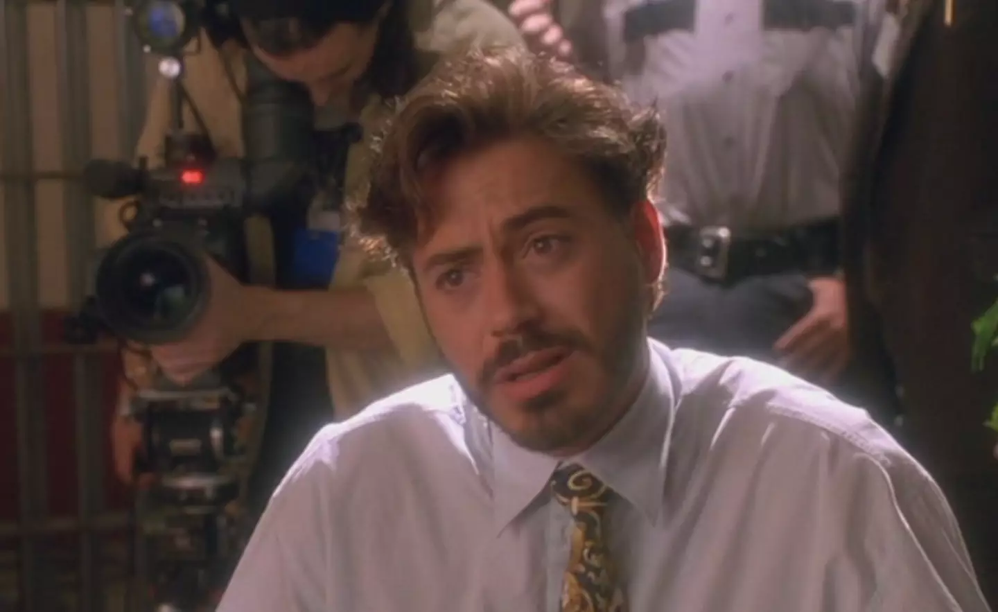 Robert Downey Jr. played Wayne Gale in the 1994 movie (Warner Bros.)