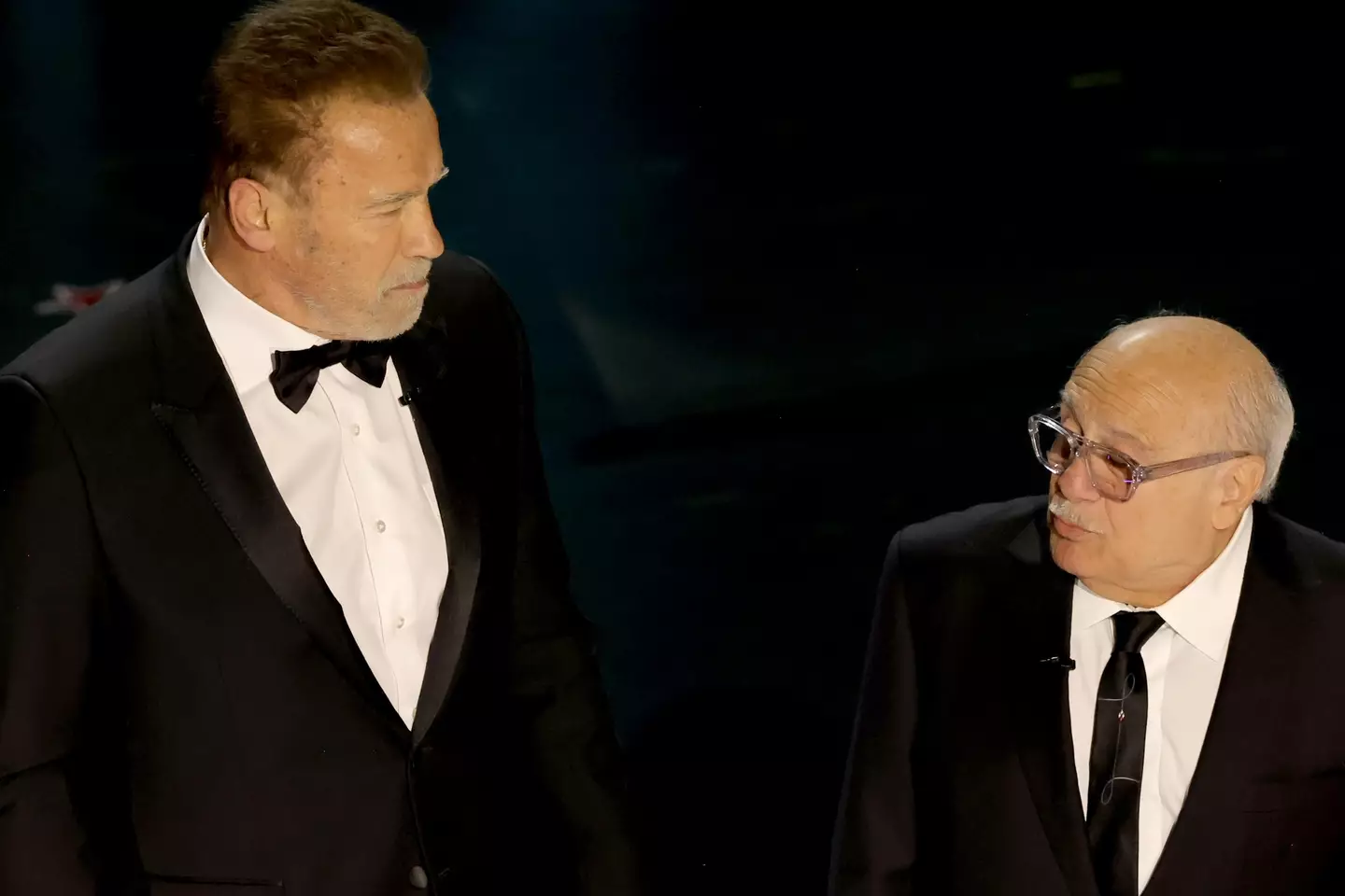 The act went down a storm.