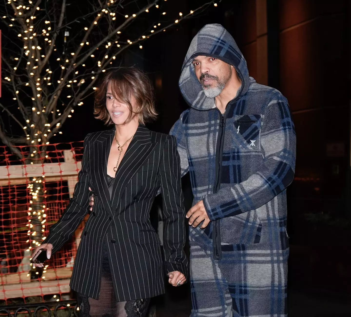 Halle Berry with partner Van Hunt (XNY/Star Max/GC Images)