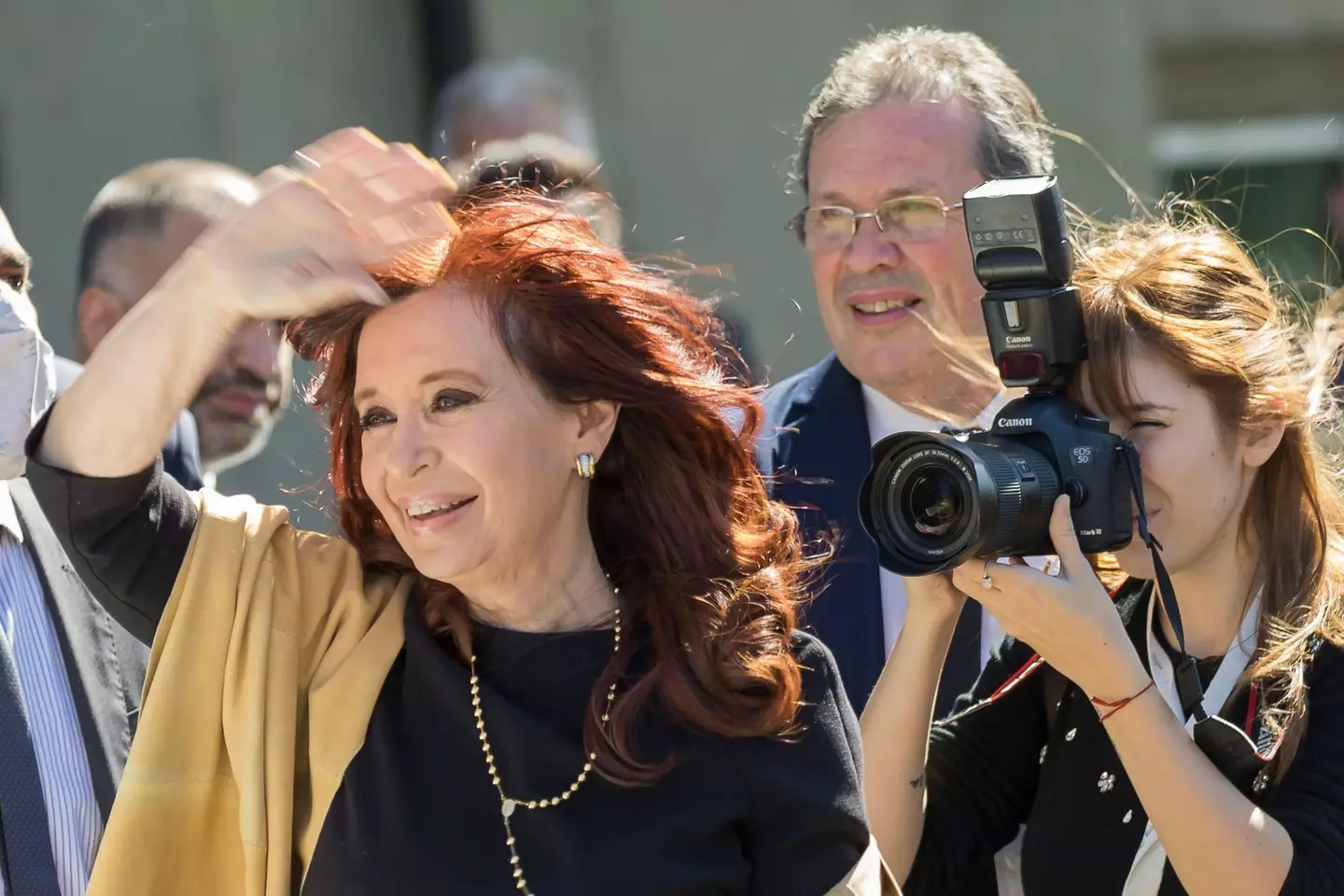 Fernandez de Kirchner earlier this year.