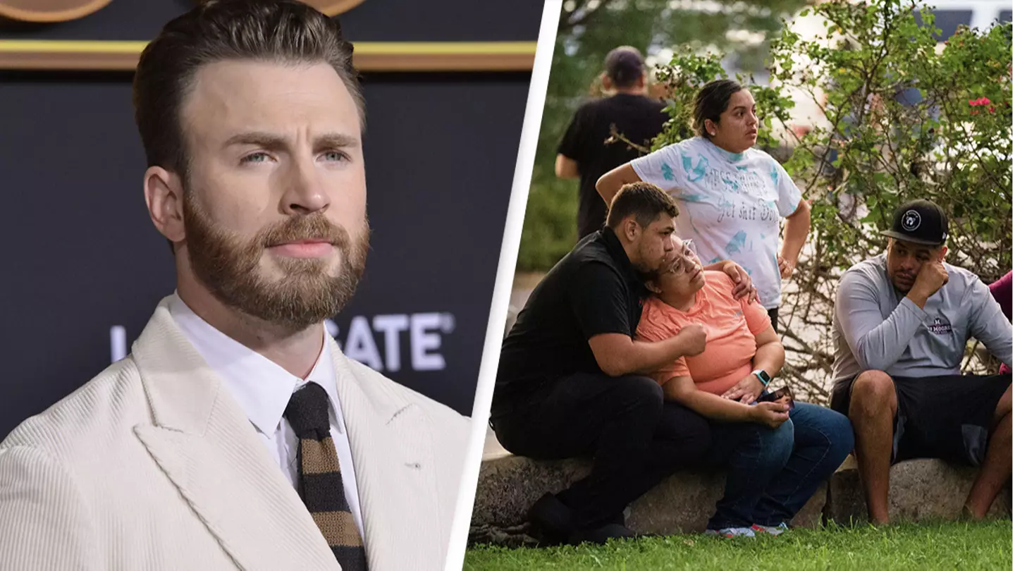 Chris Evans Calls For Gun Control After Texas Elementary School Mass Shooting