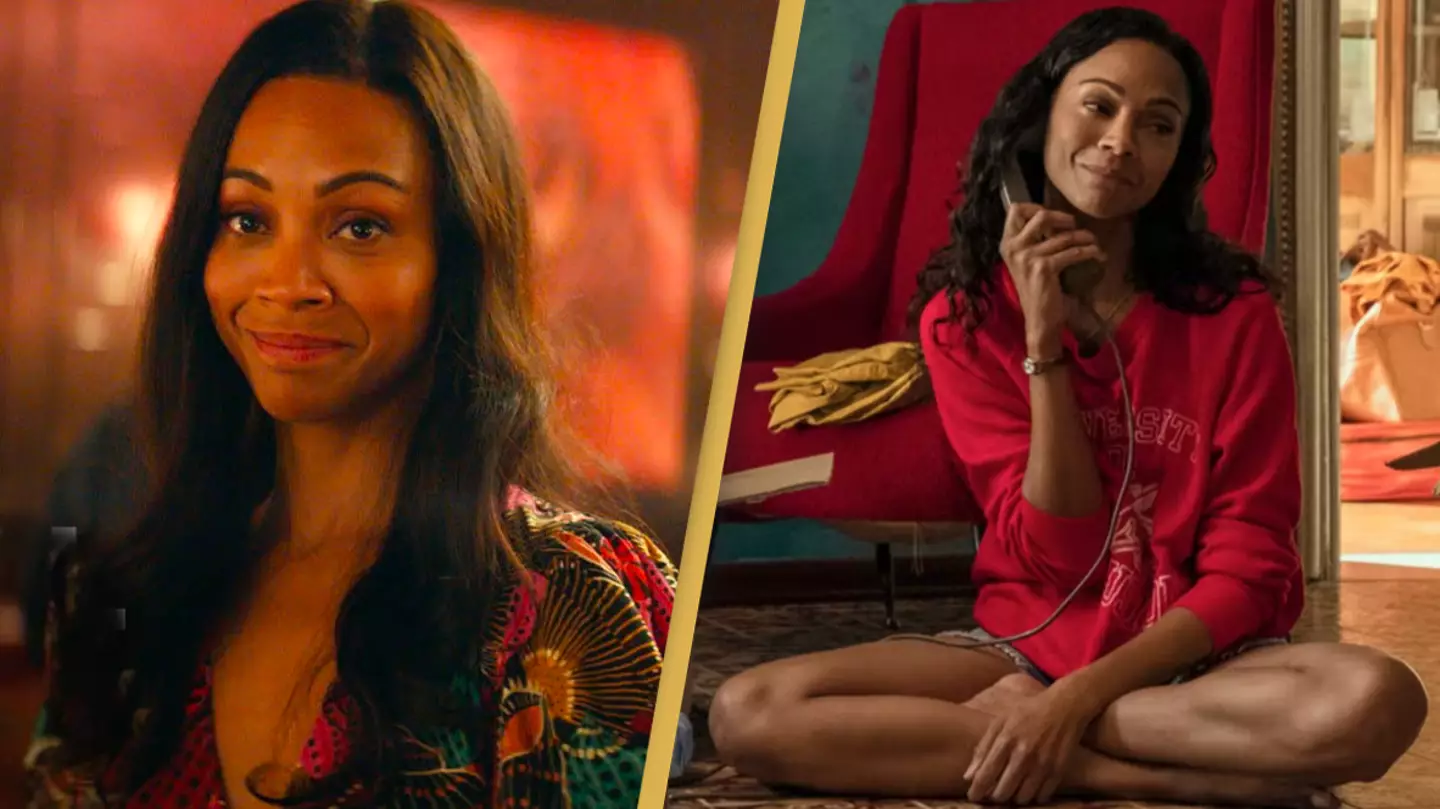 Zoe Saldana, 44, is playing a student half her age in new Netflix series