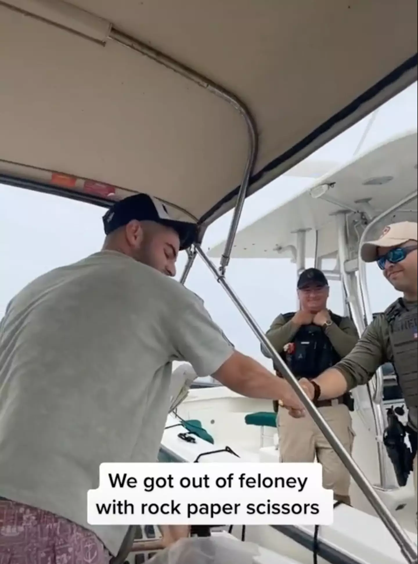 Some TikTokers were concerned about the video 'exposing' the police officers.