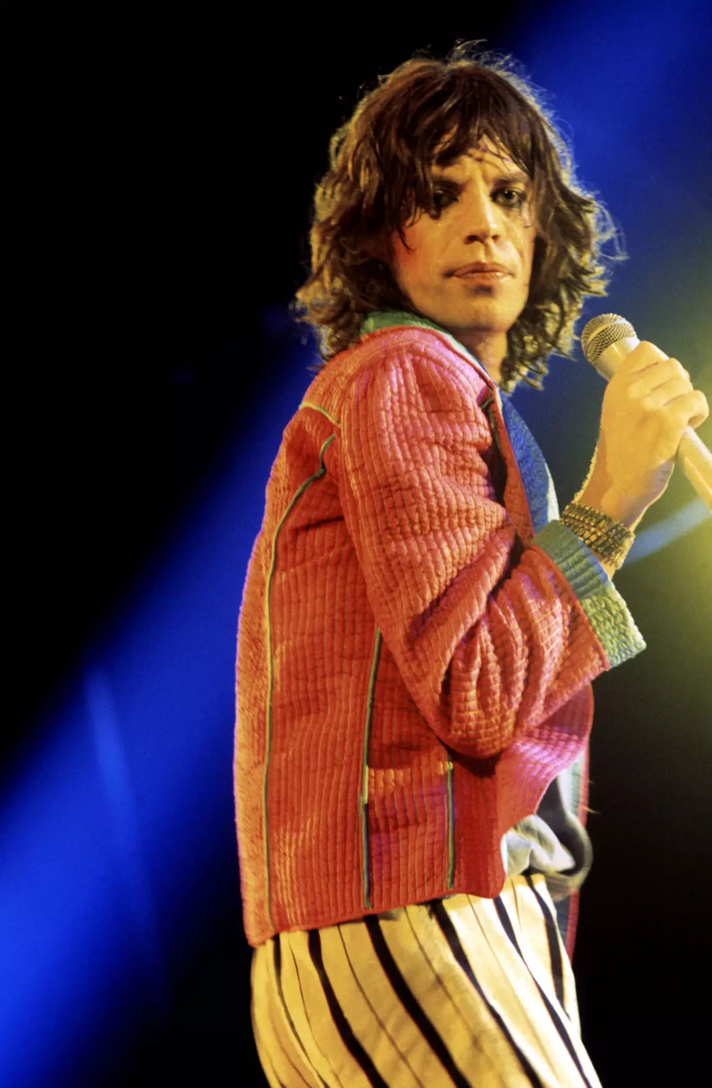 Mick Jagger says he was 'much more androgynous' than Harry Styles.