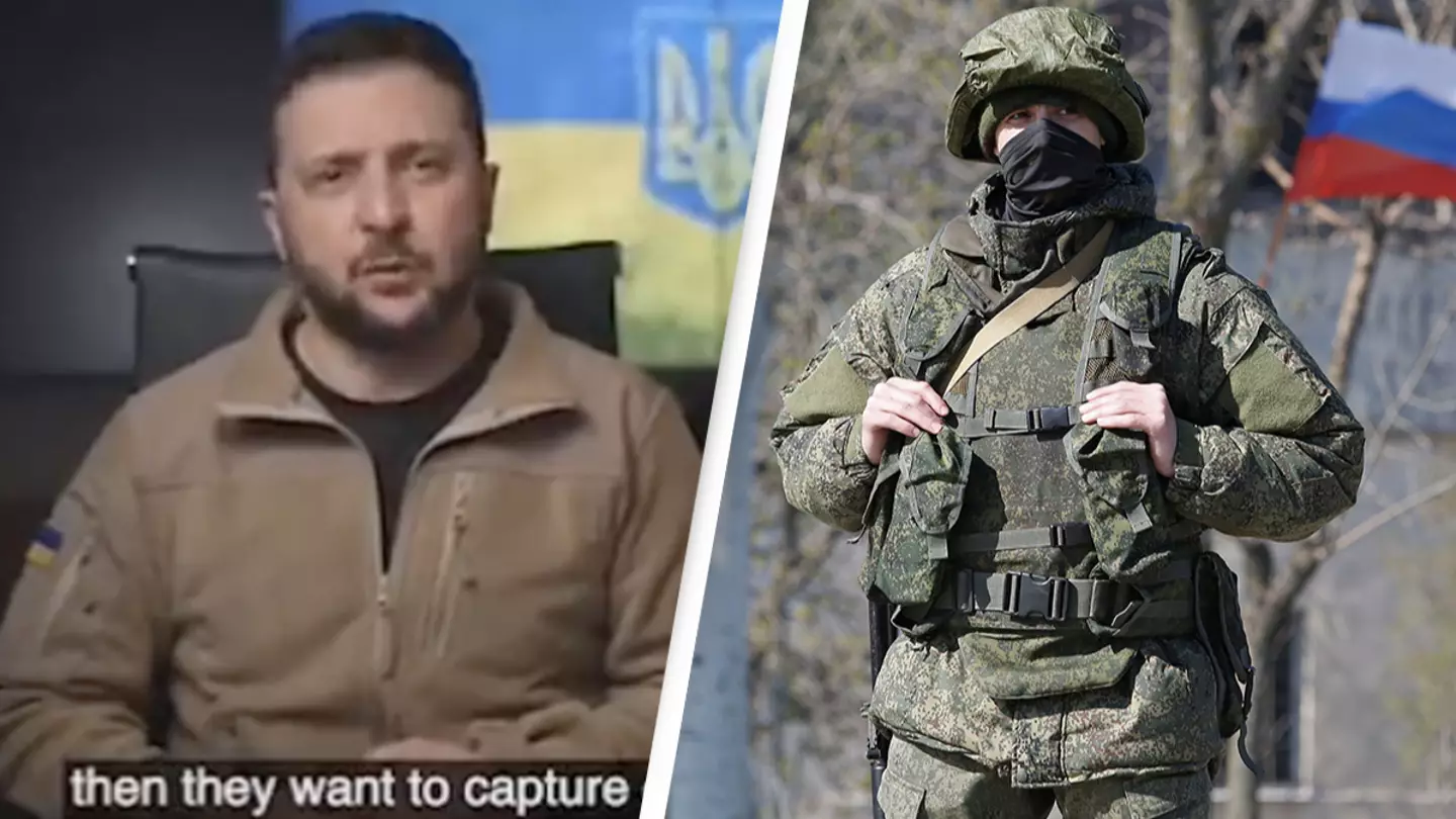 President Zelenskyy Says Russia Wants To Capture More Countries In Impassioned Address