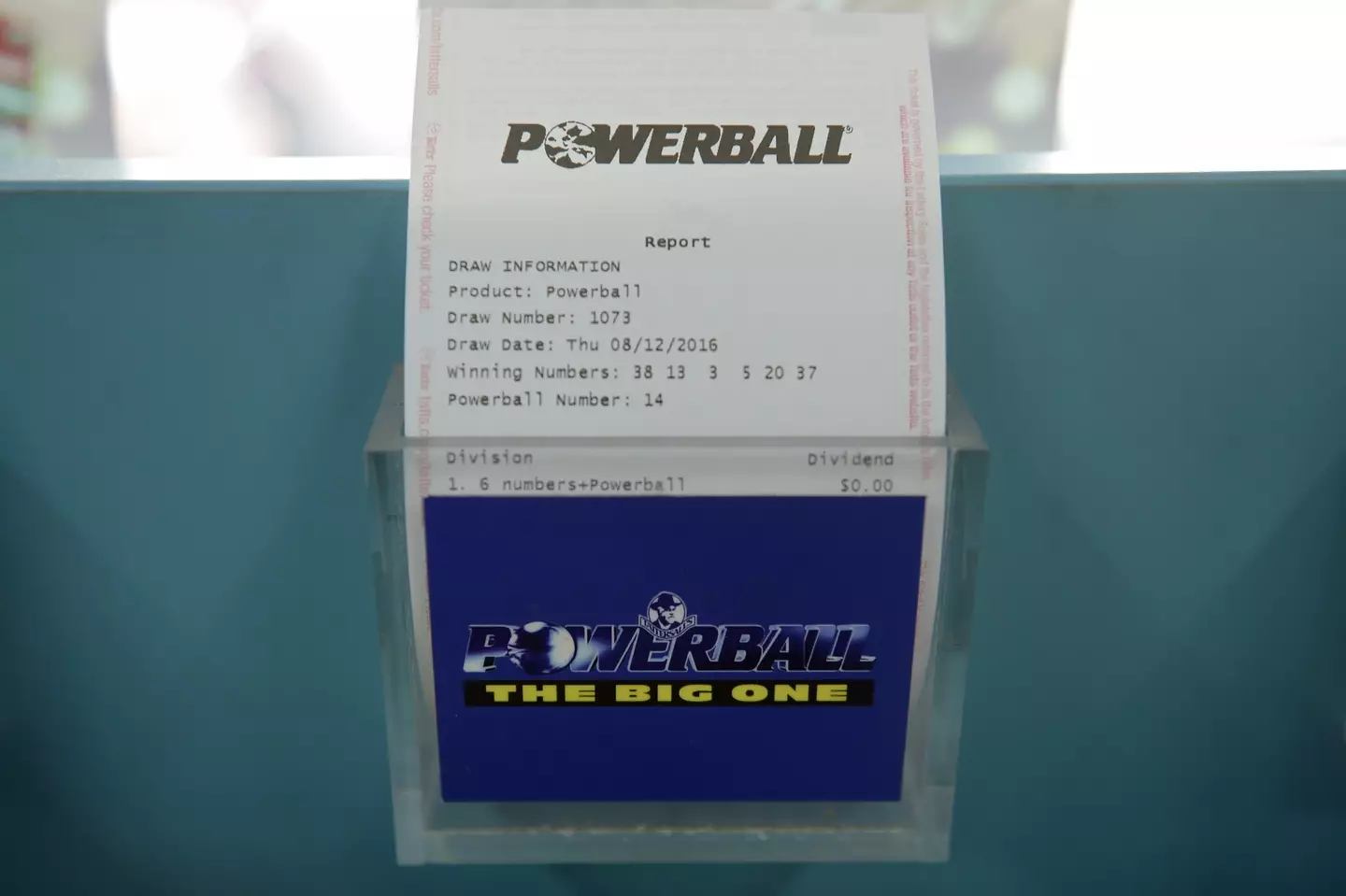 The lottery winner has won a massive $65 million (Carla Gottgens/Bloomberg via Getty Images)