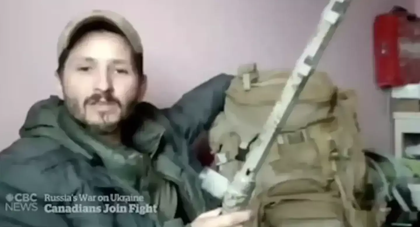 Wali left his wife and child behind in Canada to defend Ukraine.