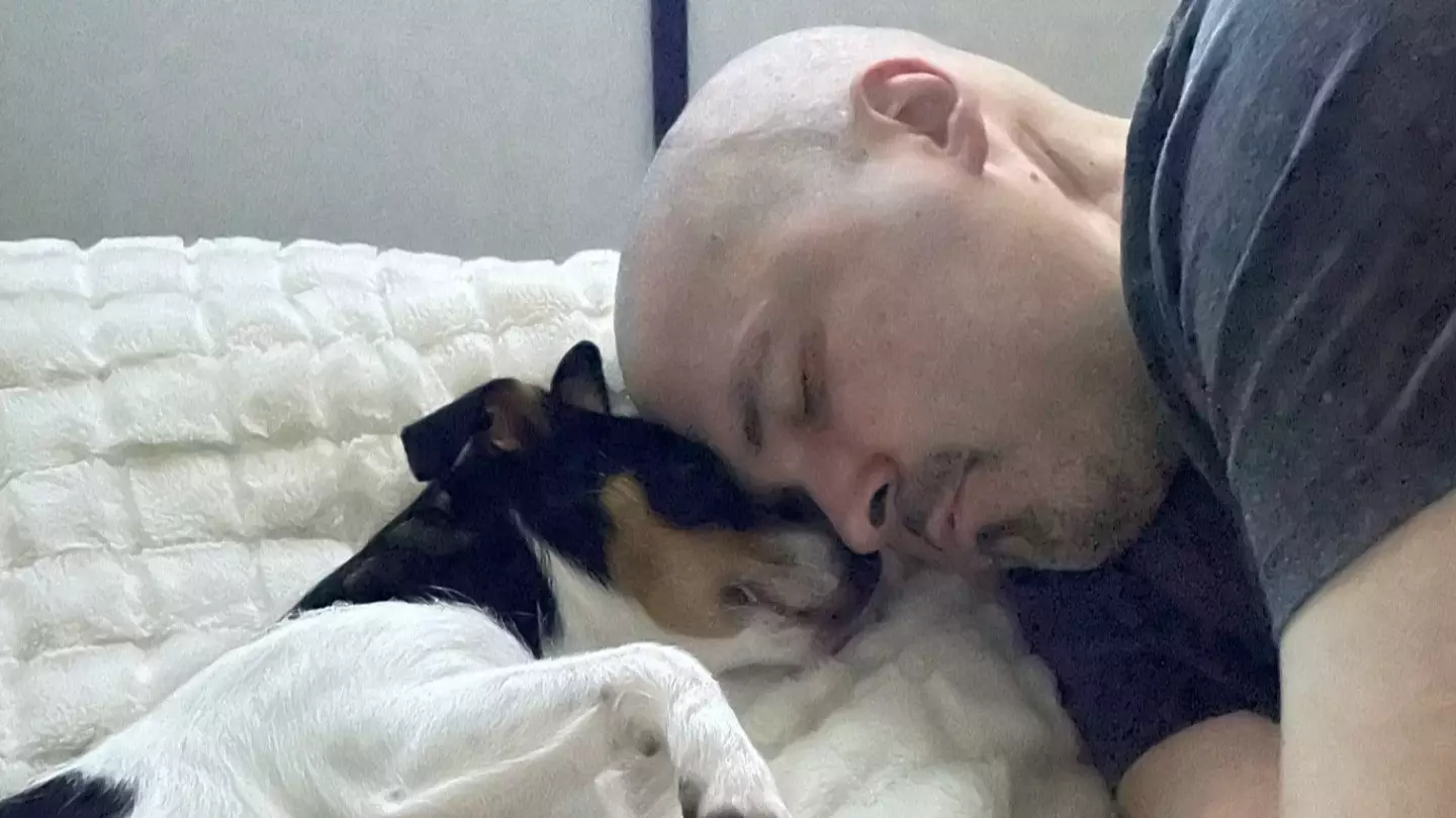 Woman doing 'safety check' on husband discovers deadly lump as they reveal rare diagnosis