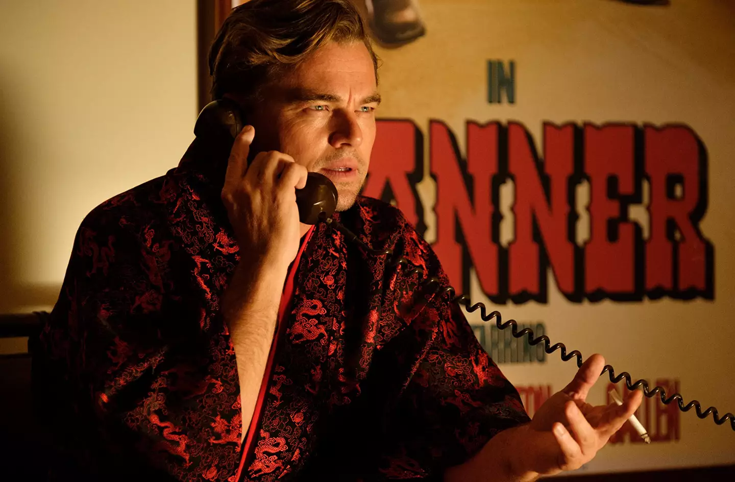 Leonardo DiCaprio played Rick Dalton in the film.