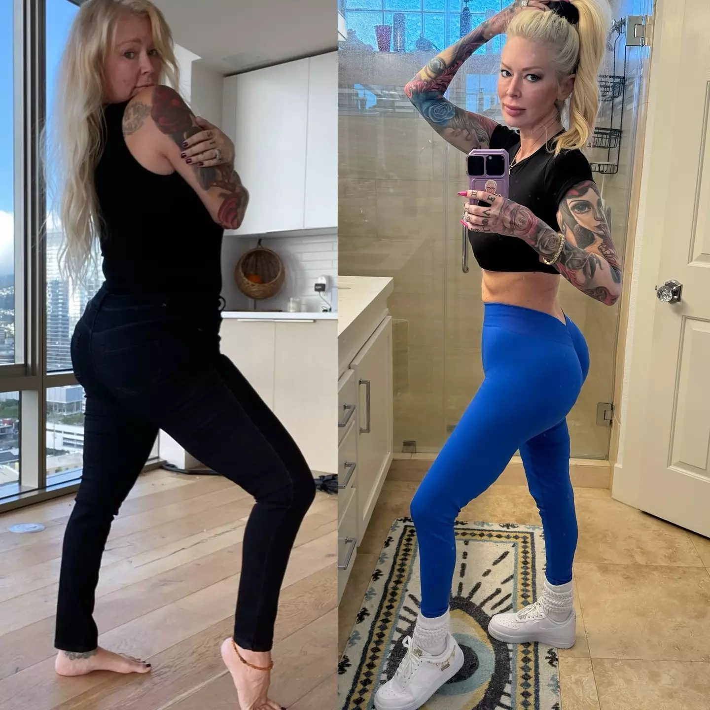 Jenna Jameson says she's 'crushing her goals'.
