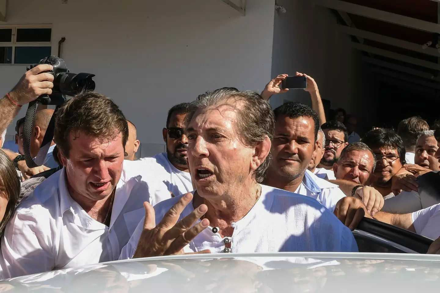 Joao Teixeira de Faria was sentenced to over 400 years behind bars (EVARISTO SA/AFP via Getty Images)